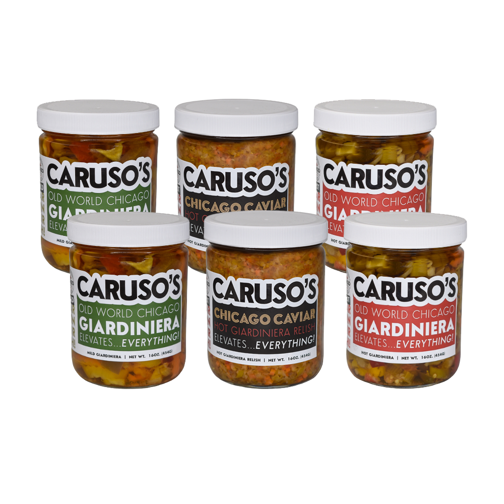 Caruso s Giardiniera Variety Pack Case Caruso Provisions