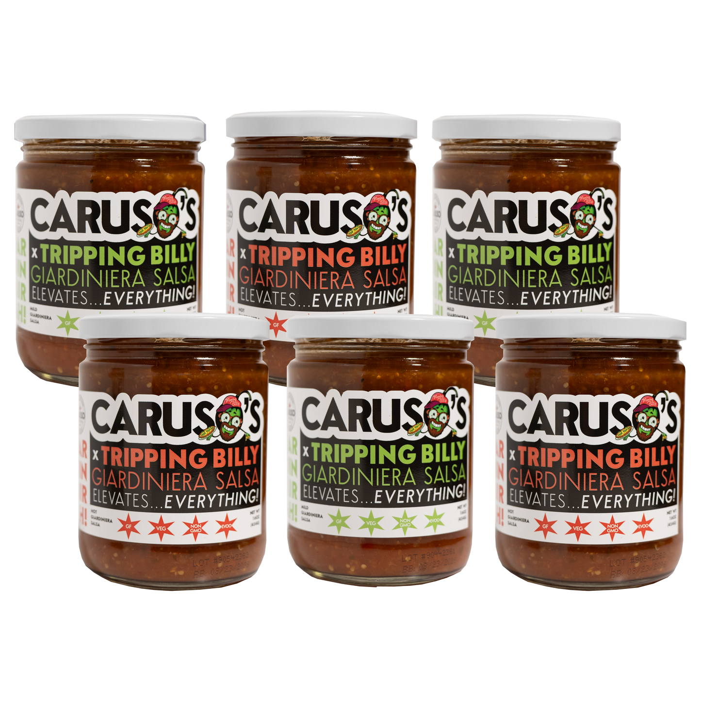Caruso’s Giardiniera Variety Cases