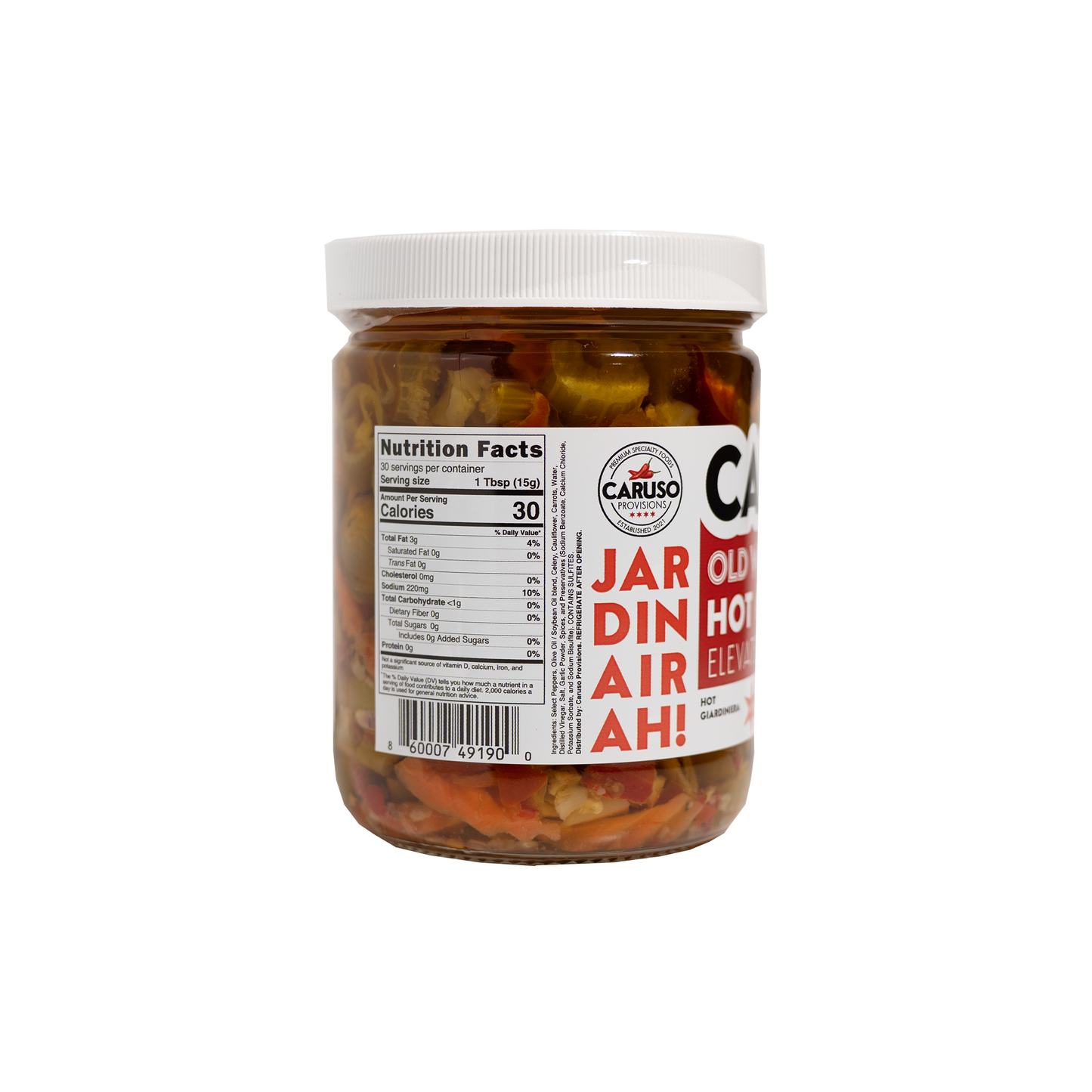 Caruso's Hot Giardiniera