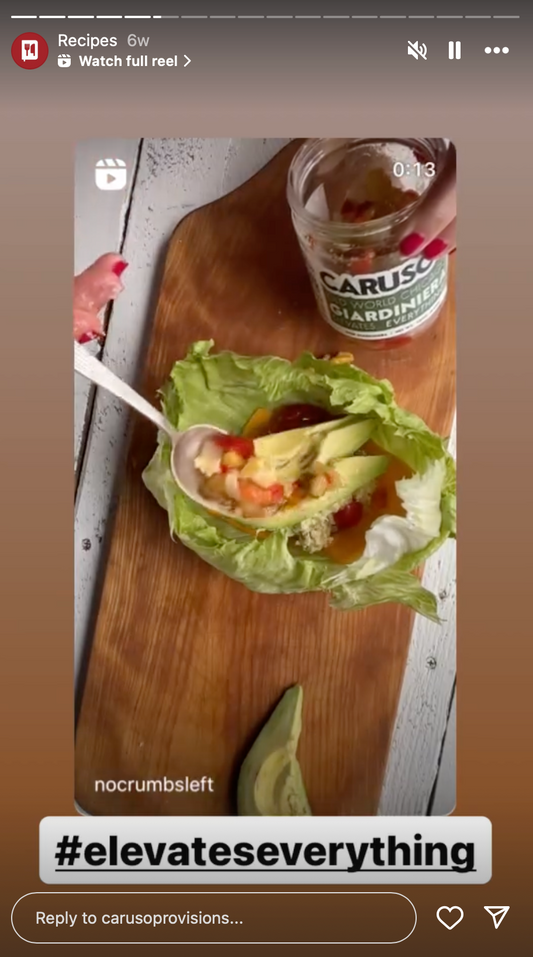 Giardinhera Lettuce Wrap: Delicious