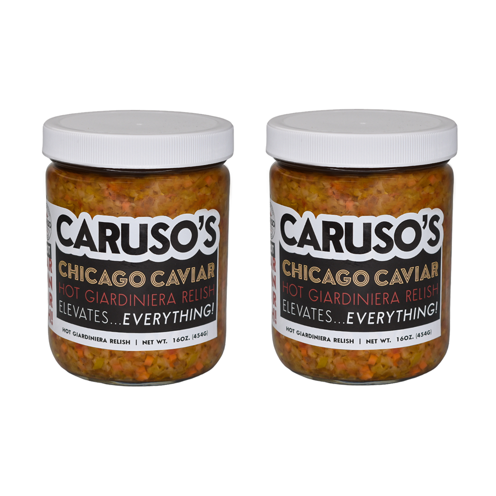 Caruso's Hot Giardiniera Relish