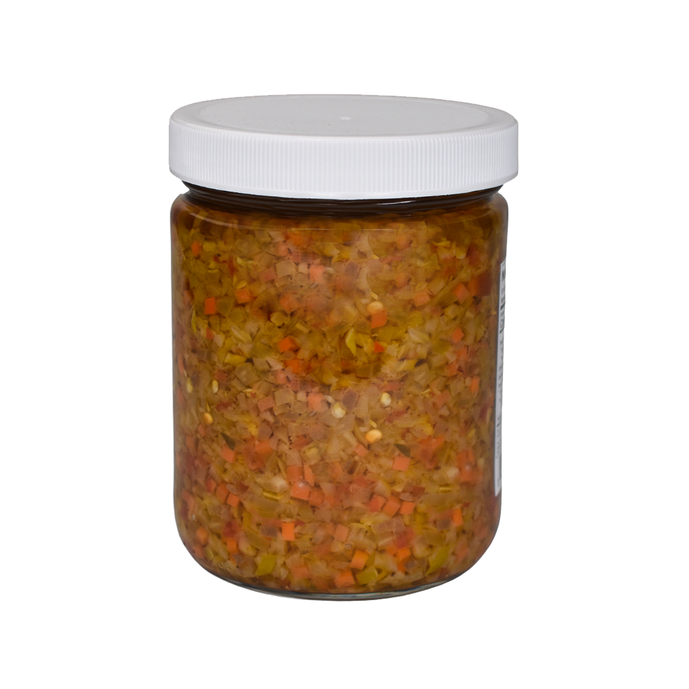 Caruso's Hot Giardiniera Relish