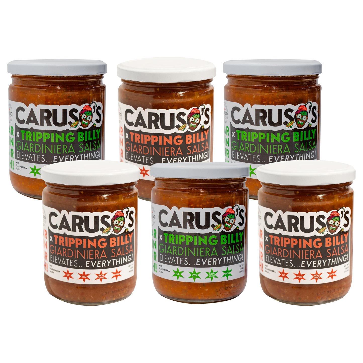 Caruso’s Giardiniera Variety Cases