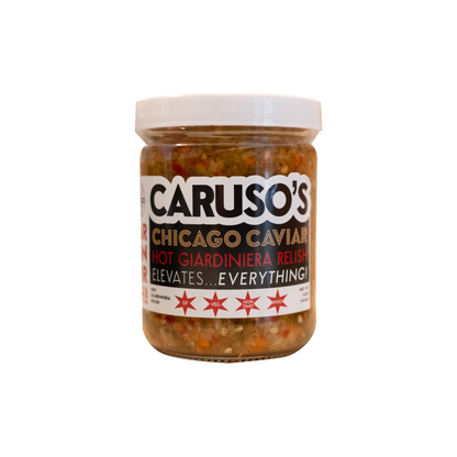 Caruso's Hot Giardiniera Relish "Chicago Caviar"