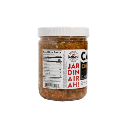 Caruso's Hot Giardiniera Relish "Chicago Caviar"