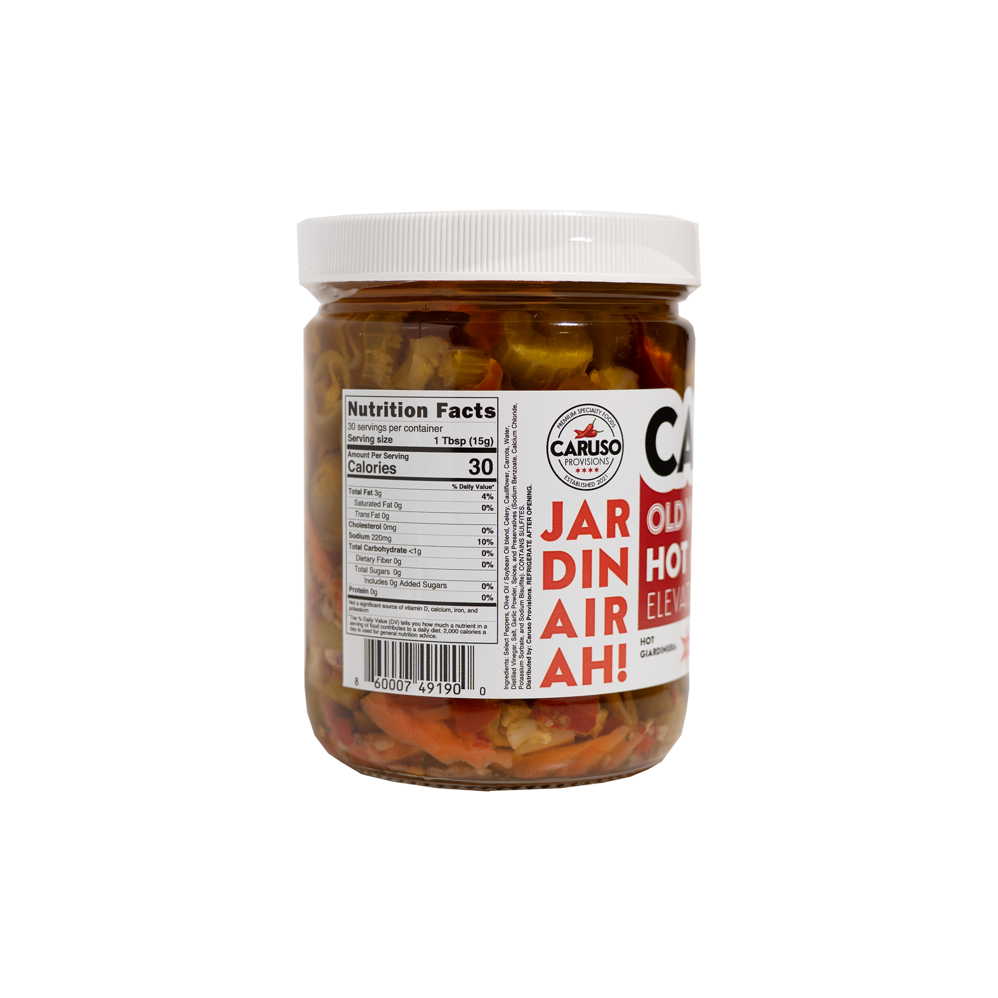 Caruso's Hot Giardiniera