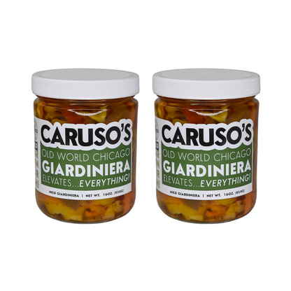 Caruso Provisions Mild Giardiniera Peppers, 16 OZ